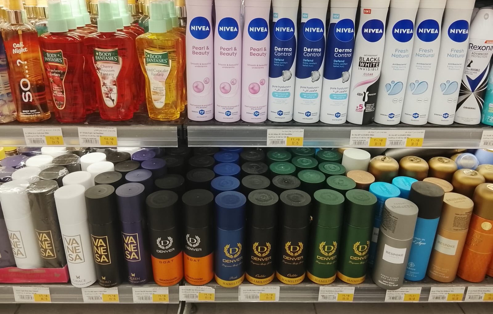 Nivea & Denver deodorant row
